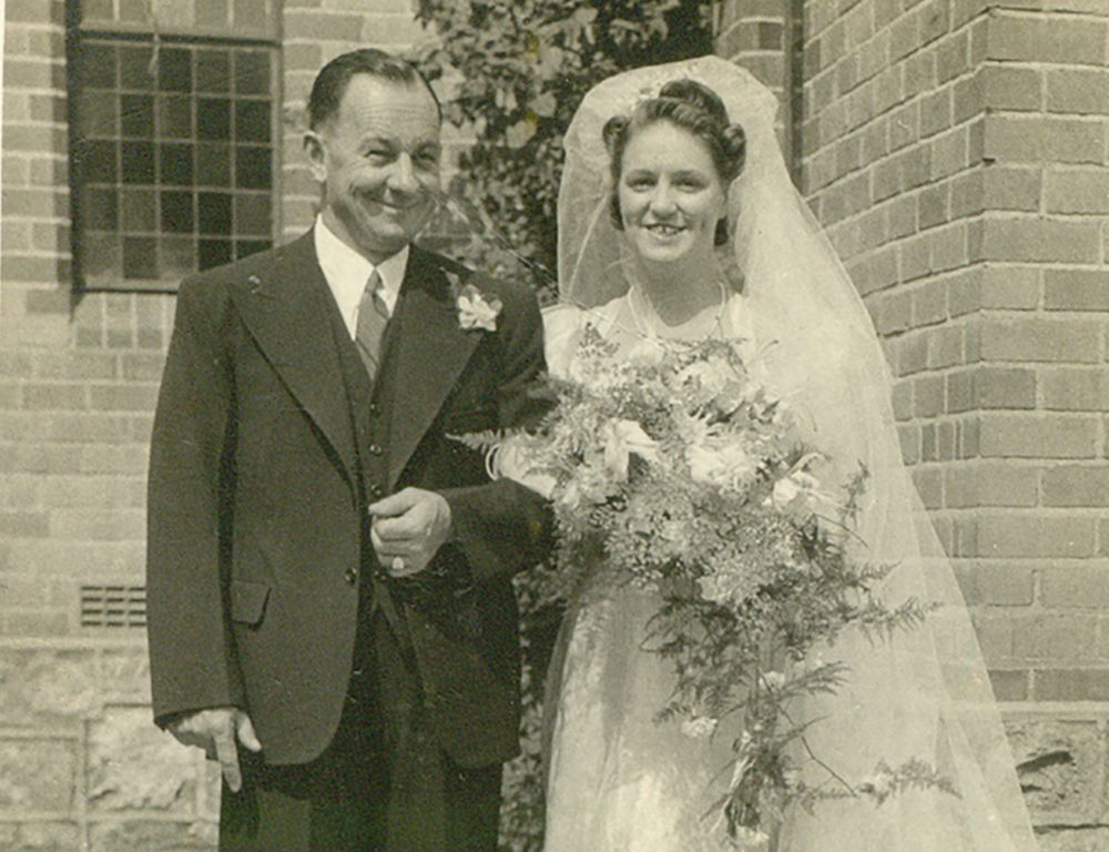 Old wedding photo