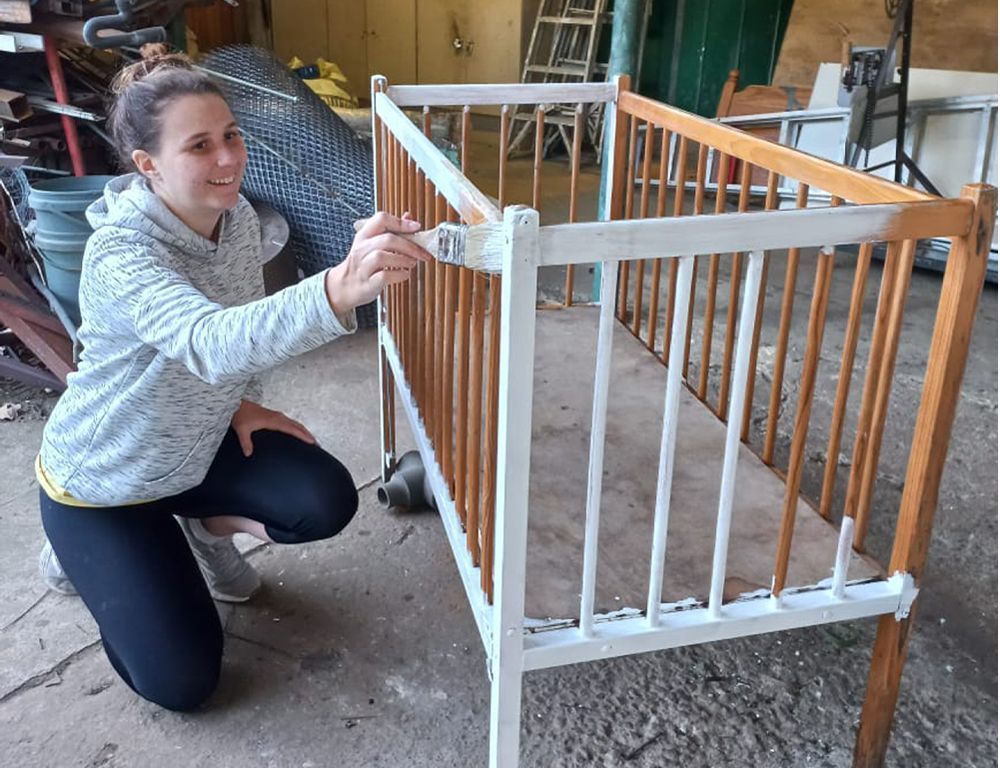 Recycling old furniture