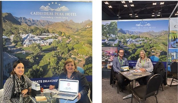 The team at WTM Africa and Africa’s Travel Indaba