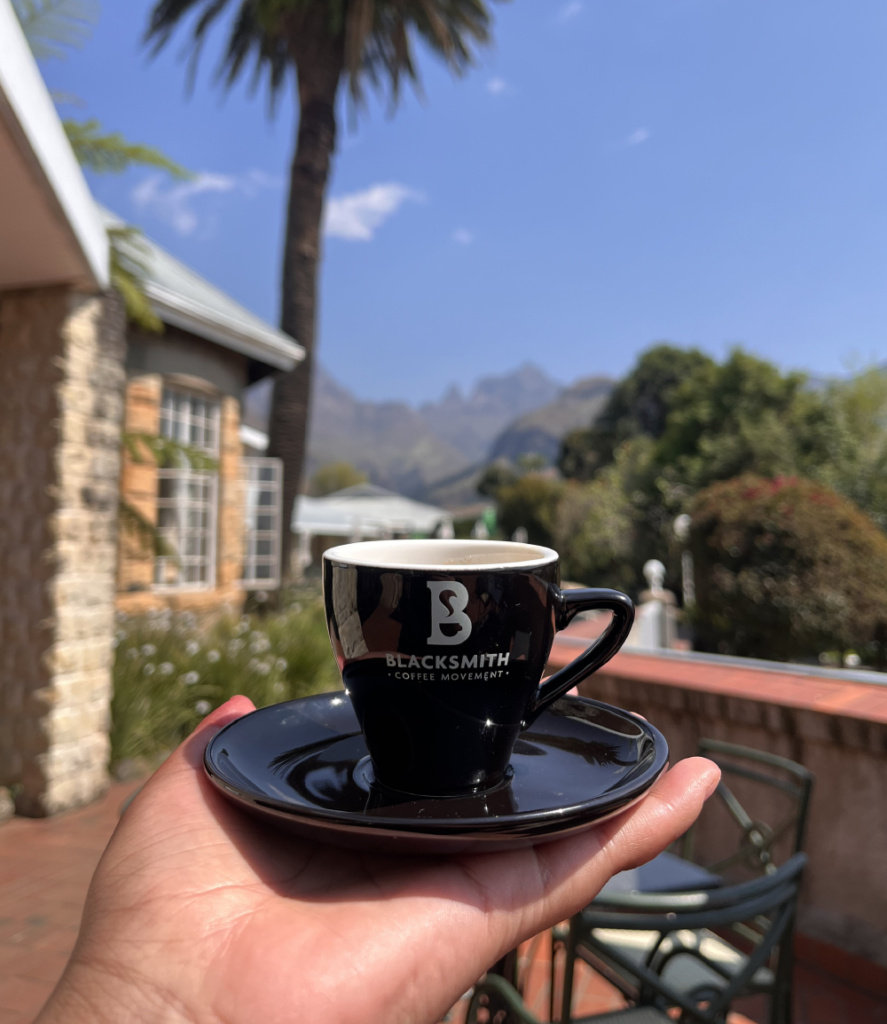 Blacksmith coffee cup