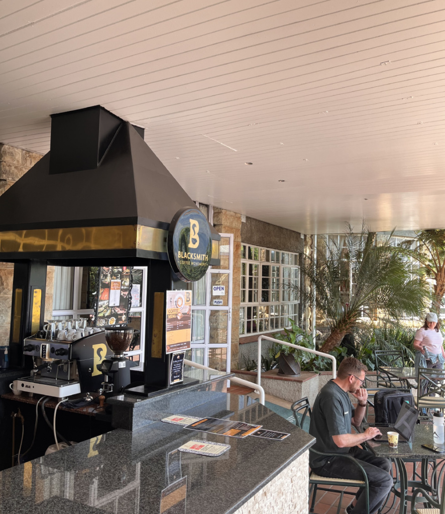 Outdoor bar
