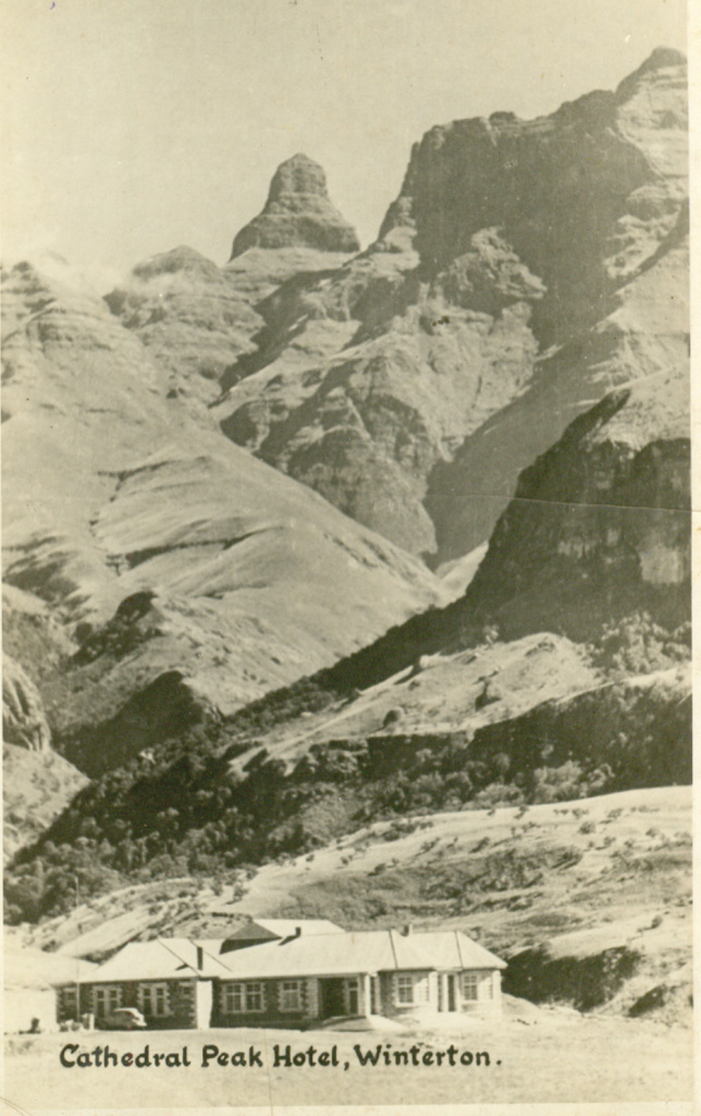 Old Cathedral Peak hotel