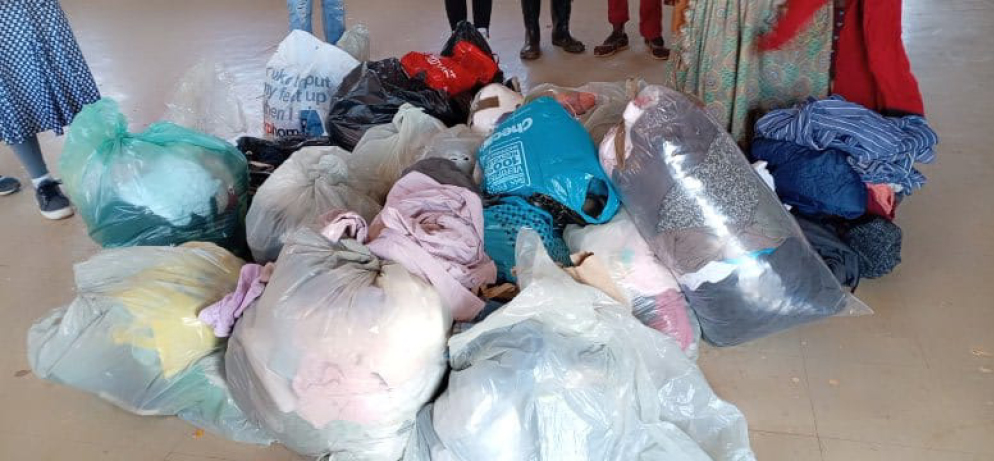 clothes to gift the community
